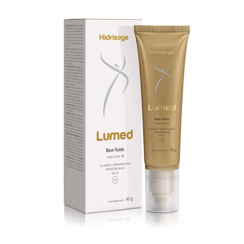 Hidrisage Lumed Base Fluida Tono Claro X 40 Grs