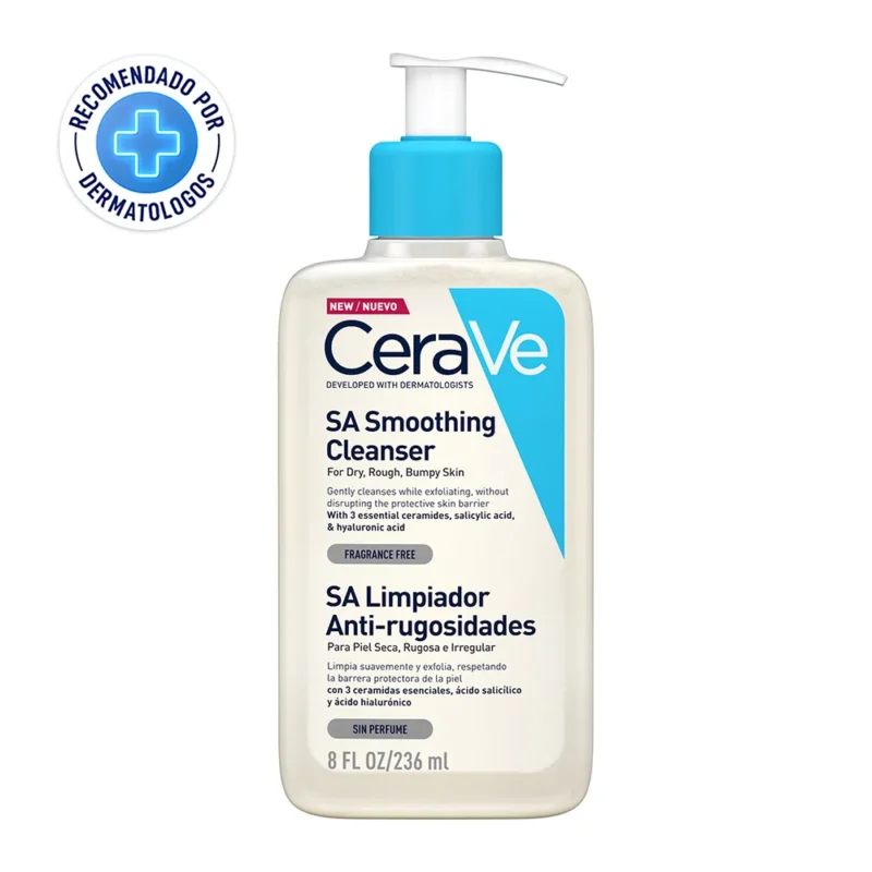 Cerave SA Gel Limpiador Antirrugosidades X236Ml