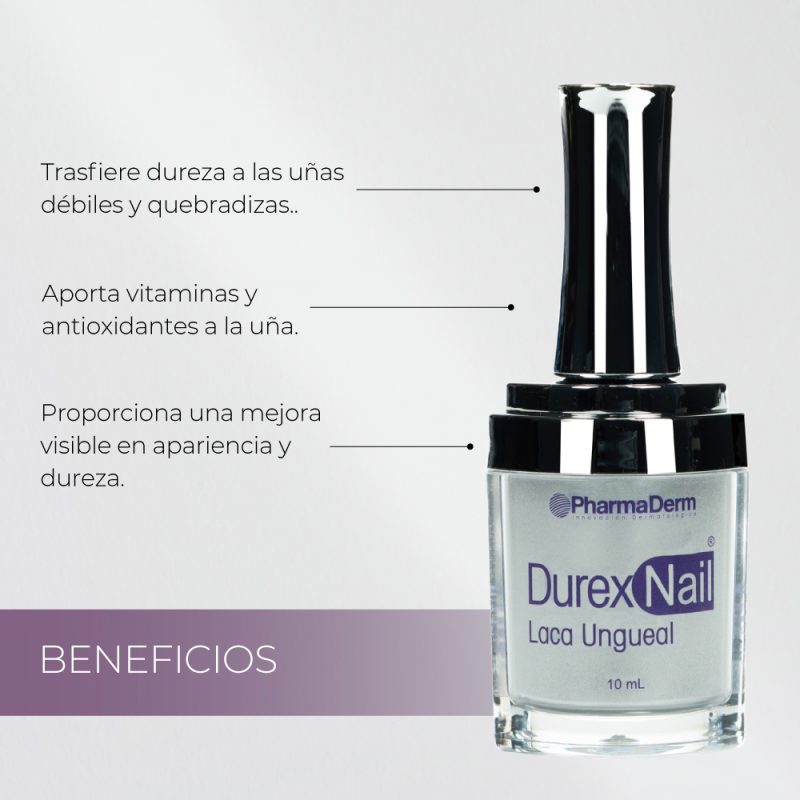 Pharmaderm Durexnail Esmalte Laca Ungueal x10Ml - Imagen 2